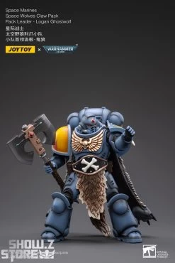 JoyToy Source 1/18 Warhammer 40K Space Wolves Claw Pack Leader-Logan Ghostwolf -Action Figure Shop 71403271b7