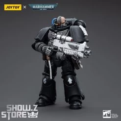 JoyToy Source 1/18 Warhammer 40K Iron Hands Intercessors Brother Gravak