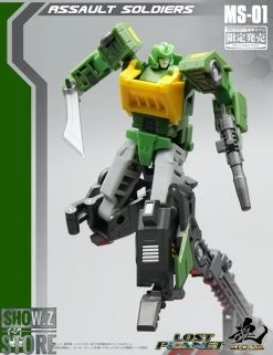 MechFanstoys MS-01U Samurai Spring Springer Toy Color Version -Action Figure Shop 716b1468fe