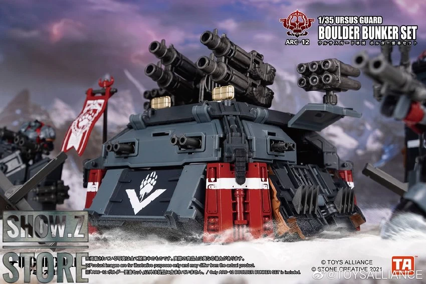 Toys Alliance ARC-12 Ursus Guard Boulder Bunker Set 18 Toys Alliance ARC-12 Ursus Guard Boulder Bunker Set - Image 16