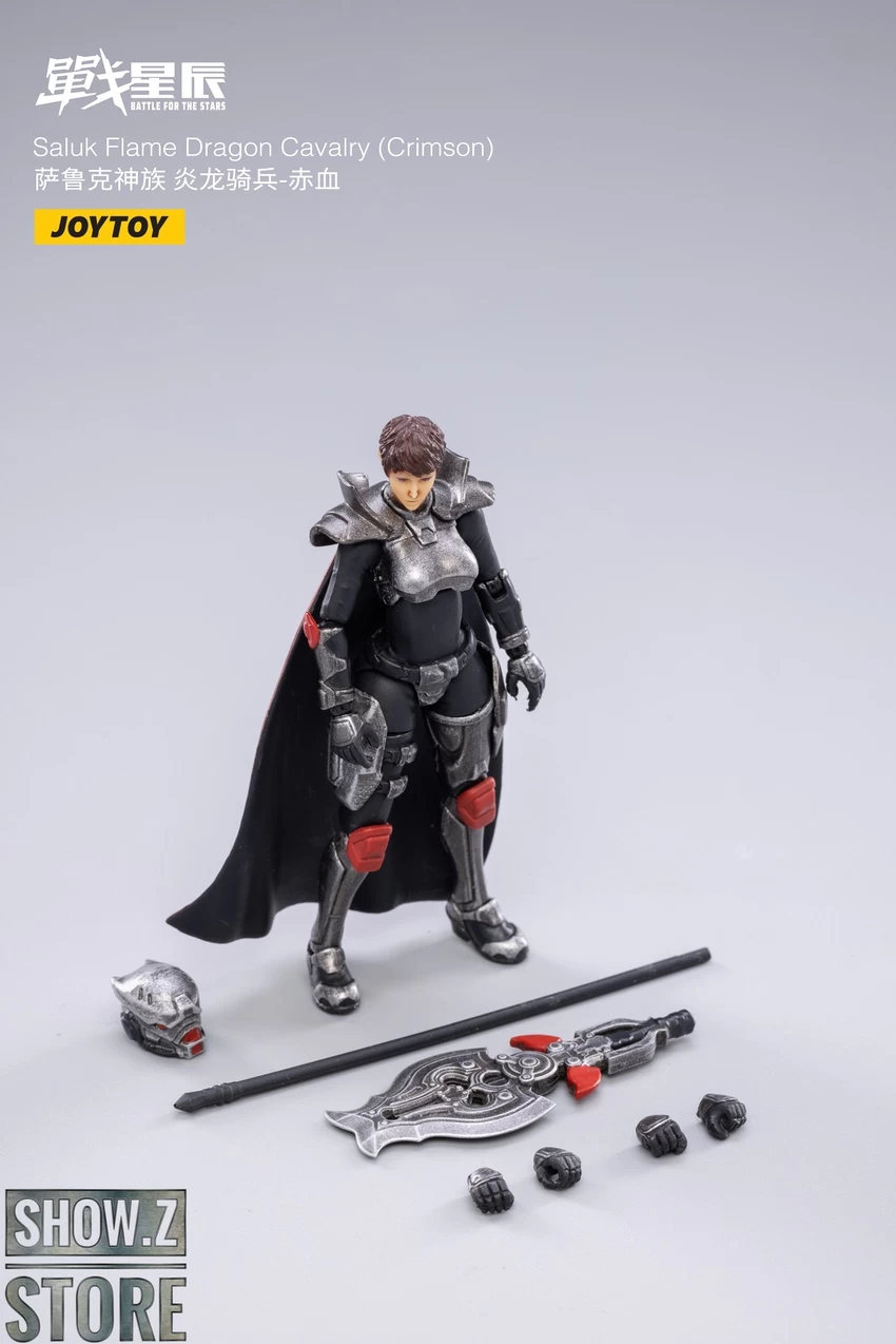 JoyToy Dark Source 1/18 Saluk Flame Dragon Cavalry Crimson Set Of 2 16 JoyToy Dark Source 1/18 Saluk Flame Dragon Cavalry Crimson Set Of 2 - Image 14