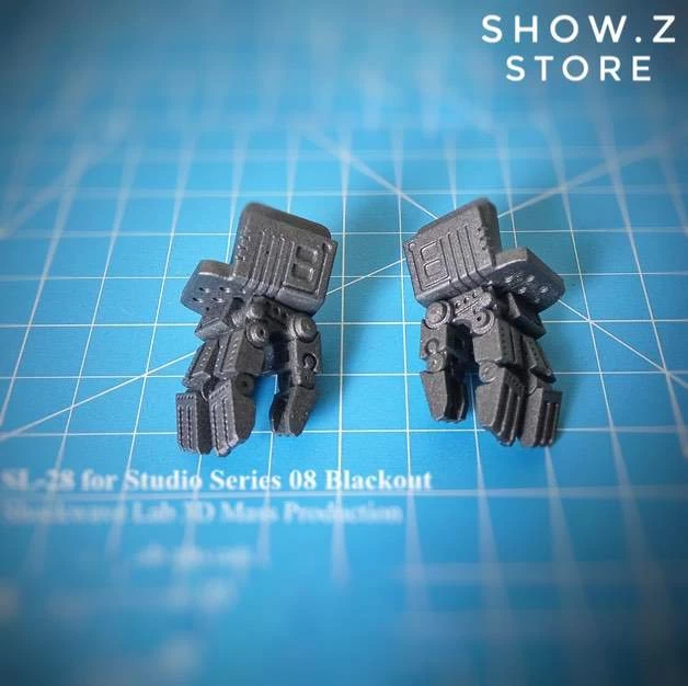 Shockwave Lab SL-28 Posable Hands For Studio Series SS-08 Blackout Upgrade Kit 4 Shockwave Lab SL-28 Posable Hands For Studio Series SS-08 Blackout Upgrade Kit - Image 2