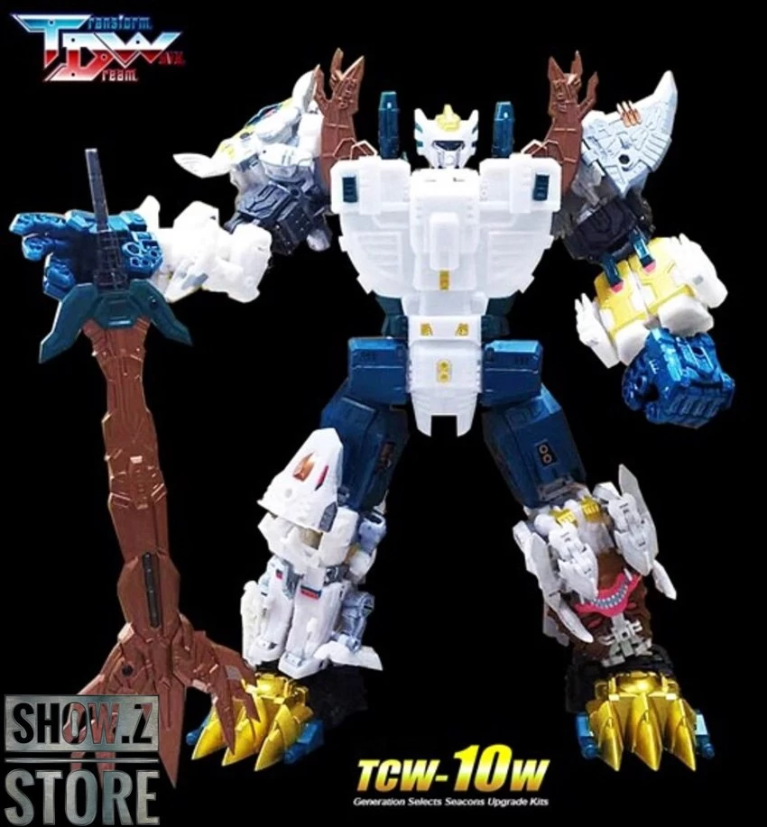Transform Dream Wave TCW-10W Generations Selects King Poseidon Upgrade Kit White Version 5 Transform Dream Wave TCW-10W Generations Selects King Poseidon Upgrade Kit White Version - Image 3