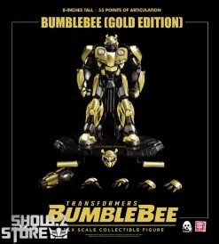 Threezero & Hasbro 3Z0294-EX Bumblebee Golden Version 11 Threezero & Hasbro 3Z0294-EX Bumblebee Golden Version -Action Figure Shop 7cad2b12cc
