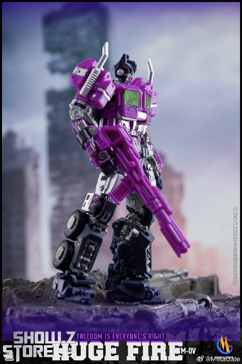Metagate M-01V Purple Fire Optimus Prime 4 Metagate M-01V Purple Fire Optimus Prime - Image 2