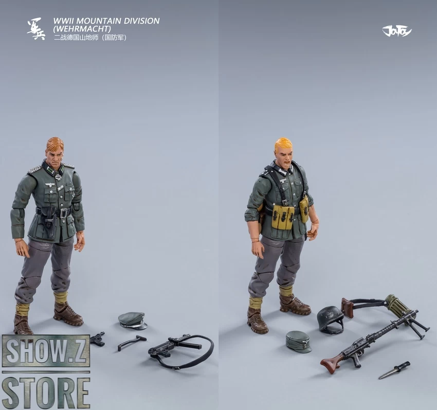 JoyToy Source 1/18 WWII German Wehrmacht Mountain Division Unit Set Of 5 20 JoyToy Source 1/18 WWII German Wehrmacht Mountain Division Unit Set Of 5 - Image 18