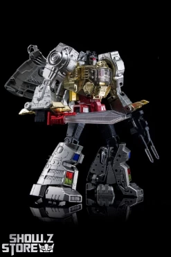4th Party MP-08 King Grimlock Reximus Prime Oversized Stainless Steel Color Version 32 4th Party MP-08 King Grimlock Reximus Prime Oversized Stainless Steel Color Version -Action Figure Shop 81a5e4ea67