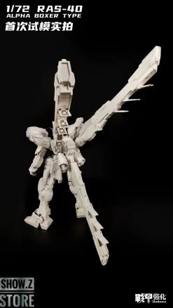 Rodams 1/72 RAS-40 Alpha Boxer RX-78 GP03S Gundam Model Kit Clear Version -Action Figure Shop 830eaa720b 1