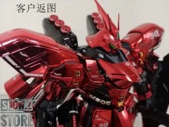 [SZ Custom] Bandai Custom MG 1/100 MSN-04 Sazabi Ver.Ka W/ Custom Electroplated Chrome Painting -Action Figure Shop 85ef0db6b4