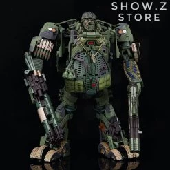 WeiJiang Wei Jiang WJ M02 M-02 Robot Force Hound Oversized Black Apple Alloy Modified Version
