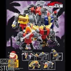 MechFansToys MF-21N(Christmas)/22N/23N/24N/25N Swoop/Slag/Sludge/Snarl/Grimlock Set Of 5