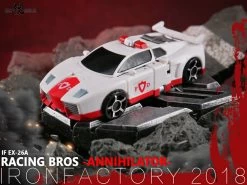 IronFactory EX-26A Racing Bros Annihilator Red Alert -Action Figure Shop 88e1d6898f