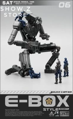 MechFansToys SAT-06B E-Box Assault Team Style Minority Black Version -Action Figure Shop 8a7051dd6b