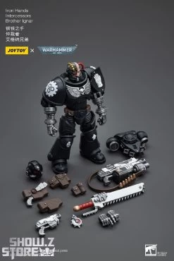 JoyToy Source 1/18 Warhammer 40K Iron Hands Intercessors Brother Ignar -Action Figure Shop 8c2af1c147