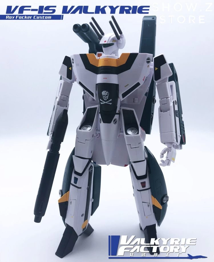 Valkyrie Factory VF 1/60 VF-1S VF1S Macross Roy Fokker Focker Special Version Full Painted 5 Valkyrie Factory VF 1/60 VF-1S VF1S Macross Roy Fokker Focker Special Version Full Painted - Image 3
