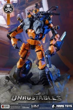 Mayhem Mekanics MM-01 Unrustables Burley & Iride -Action Figure Shop 8f874242ce