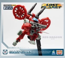 MechFansToys Lost Planet Coast Guard CG01 White Shark & CG02 Red Dragon -Action Figure Shop 92ab70827d