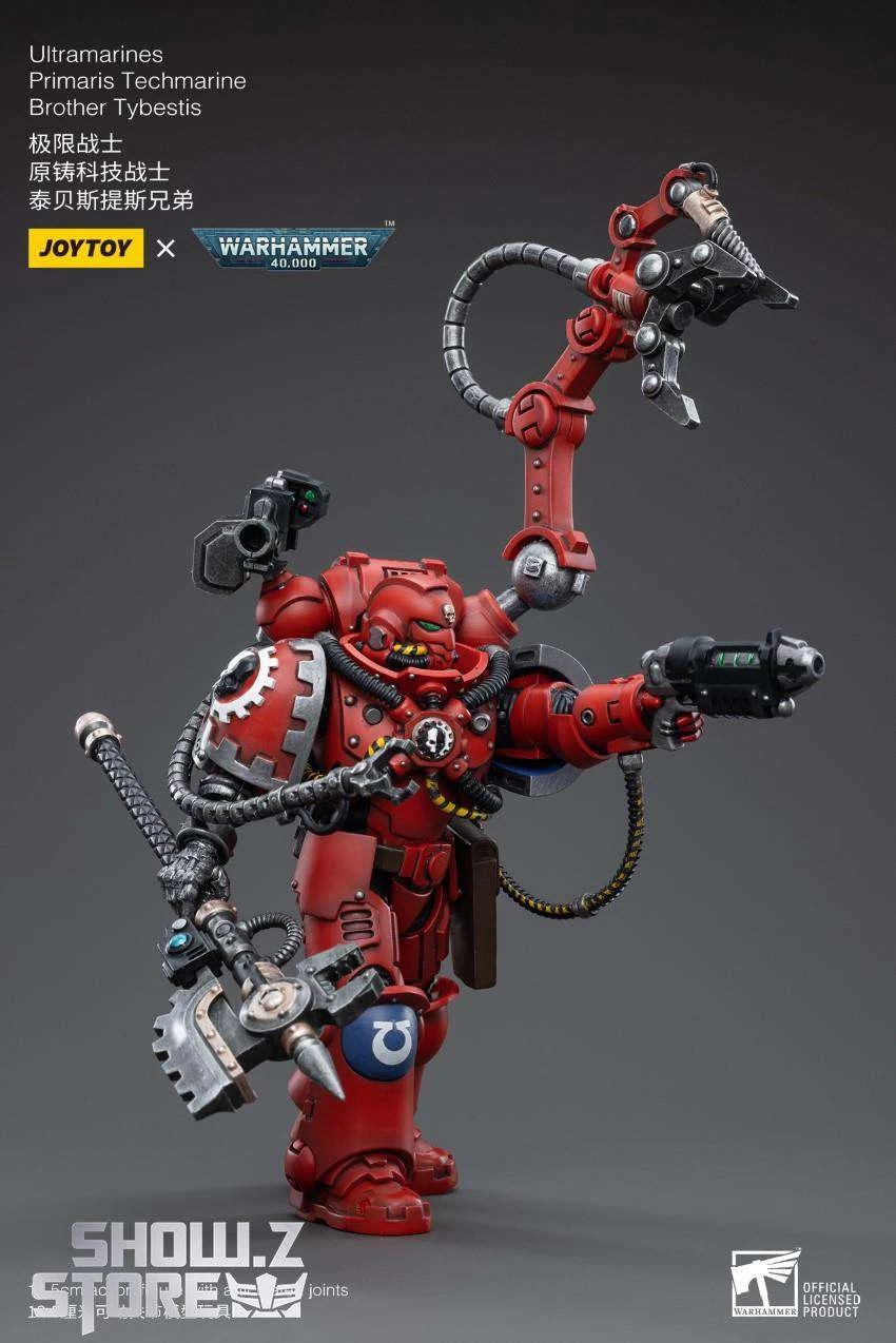 JoyToy Source 1/18 Warhammer 40K Ultramarines Primaris Techmarine Brother Tybestis 9 JoyToy Source 1/18 Warhammer 40K Ultramarines Primaris Techmarine Brother Tybestis - Image 7