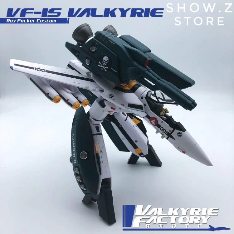 Valkyrie Factory VF 1/60 VF-1S VF1S Macross Roy Fokker Focker Special Version Full Painted 3 Valkyrie Factory VF 1/60 VF-1S VF1S Macross Roy Fokker Focker Special Version Full Painted