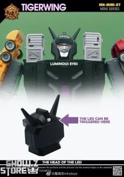 MHZ Toys MINI-07 Tigerwing Menasor Combiner Set Of 5 Oversized Version 24 MHZ Toys MINI-07 Tigerwing Menasor Combiner Set Of 5 Oversized Version -Action Figure Shop 9783581591