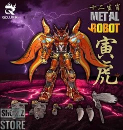 GDJJKR Metal Robot The Chinese Zodiac Yin Tiger -Action Figure Shop 9b618c7af4