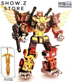 WeiJiang WJ Sky Soarer Rampage Oversized Sabertooth Combination Mode POTP Feral Rex Predaking -Action Figure Shop 9c20438359