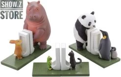 Kaiyodo MiniQ Sato Kunio's Animal Bathroom In Groups 2 Set Of 8 -Action Figure Shop 9e8f13779e