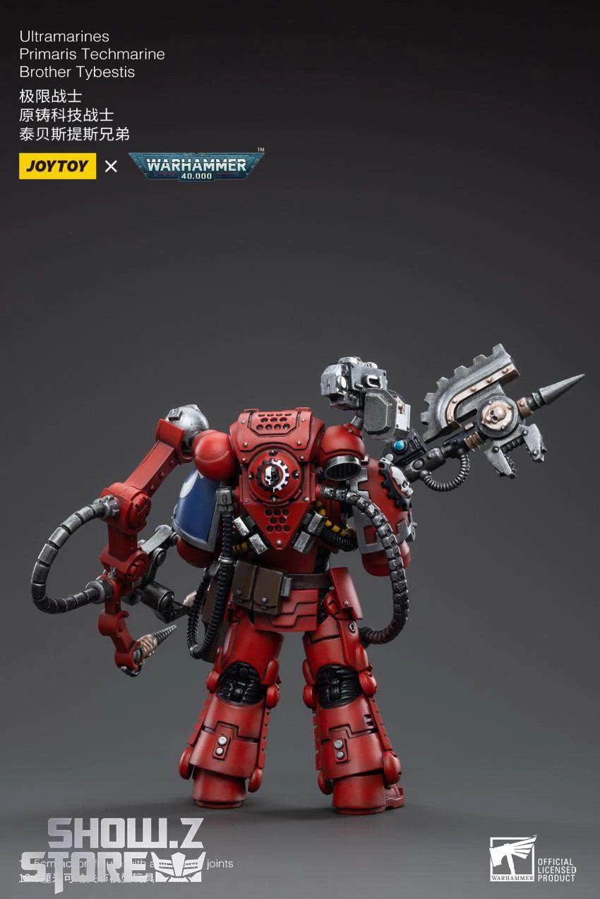 JoyToy Source 1/18 Warhammer 40K Ultramarines Primaris Techmarine Brother Tybestis 4 JoyToy Source 1/18 Warhammer 40K Ultramarines Primaris Techmarine Brother Tybestis - Image 2