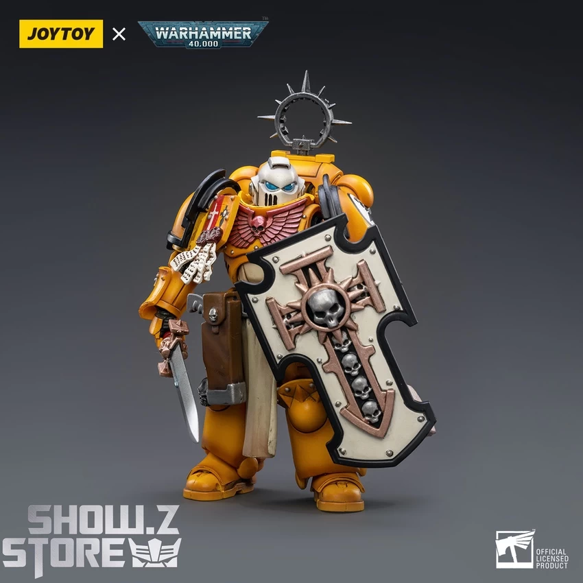 JoyToy Source 1/18 Warhammer 40K Imperial Fists Bladeguard Veteran 3 JoyToy Source 1/18 Warhammer 40K Imperial Fists Bladeguard Veteran