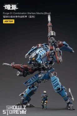 JoyToy Source 1/25 Purge 01 Combination Warfare Mecha Blue Version W/ Pilot -Action Figure Shop a26a74ad19
