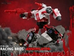 IronFactory EX-26A Racing Bros Annihilator Red Alert -Action Figure Shop a38eccf897