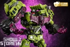 Jinbao DF03 Builder.D Devastator Green Version Set Of 6 Oversized Version -Action Figure Shop a48aa5072b