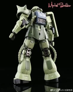 Metal Soldier 1/100 MS01 ZAKUII MS-01 MS-06 ZAKU2 Green Chogokin Metal Build -Action Figure Shop a4906a9ab5