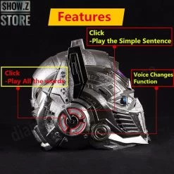 WeiJiang Optimus Prime Wearable Helmet W/ Talking Voice & Voice Changer -Action Figure Shop a7ef459078