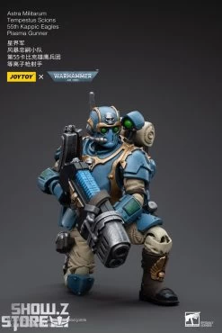 JoyToy Source 1/18 Warhammer 40K Astra Militarum Tempestus Scions Squad 55th Kappic Eagles Plasma Gunner -Action Figure Shop ab248fbf8e