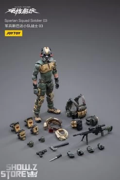 JoyToy Source 1/18 Spartan Squad Soldiers Set Of 3 -Action Figure Shop abc43031eb