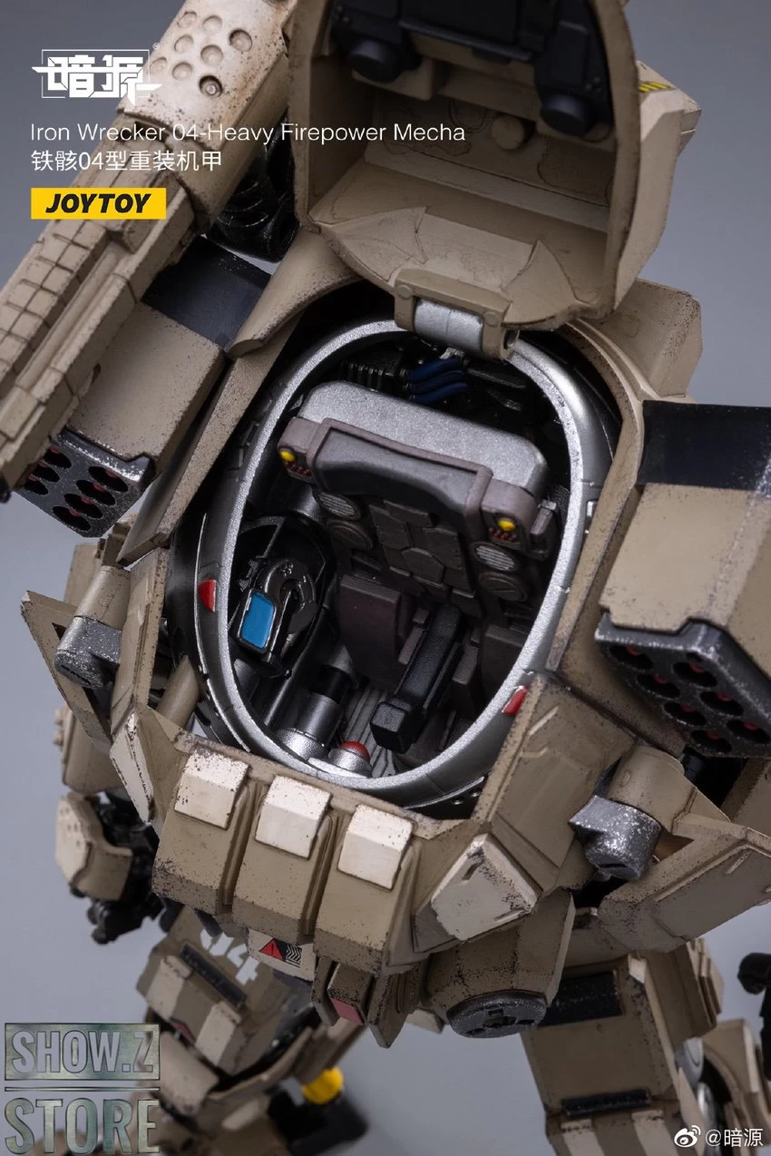 JoyToy Source 1/24 Iron Wrecker 04 Heavy Firepower Mecha W/ Pilot 13 JoyToy Source 1/24 Iron Wrecker 04 Heavy Firepower Mecha W/ Pilot - Image 11