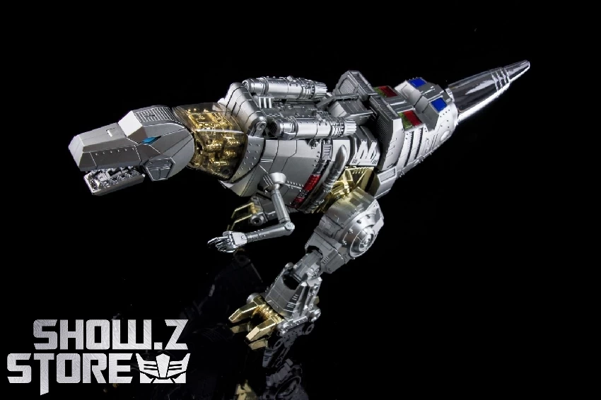 4th Party MP-08 King Grimlock Reximus Prime Oversized Stainless Steel Color Version 7 4th Party MP-08 King Grimlock Reximus Prime Oversized Stainless Steel Color Version - Image 5