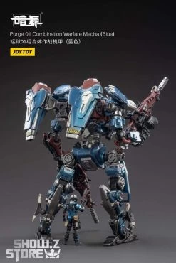 JoyToy Source 1/25 Purge 01 Combination Warfare Mecha Blue Version W/ Pilot -Action Figure Shop b3d7677b70