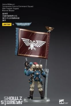 JoyToy Source 1/18 Warhammer 40K Astra Militarum Tempestus Scions Command Squad 55th Kappic Eagles Banner Bearer 14 JoyToy Source 1/18 Warhammer 40K Astra Militarum Tempestus Scions Command Squad 55th Kappic Eagles Banner Bearer -Action Figure Shop b545f99286