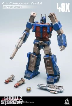 MechFansToys MF-48X City Commander Ultra Magnus Battle Damaged Version 9 MechFansToys MF-48X City Commander Ultra Magnus Battle Damaged Version -Action Figure Shop b5f7ce864b