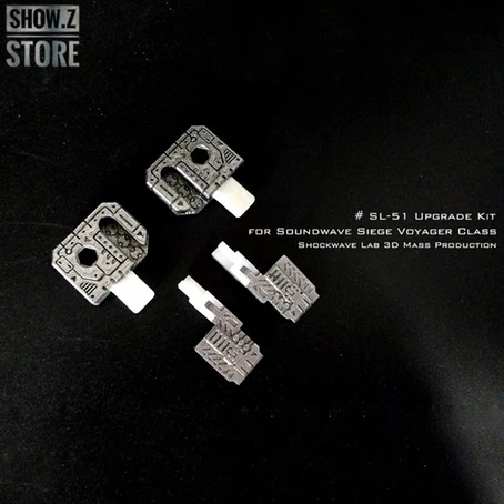 Shockwave Lab SL-51 Painted Upgrade Kit For SG-24 Siege Soundwave 4 Shockwave Lab SL-51 Painted Upgrade Kit For SG-24 Siege Soundwave - Image 2