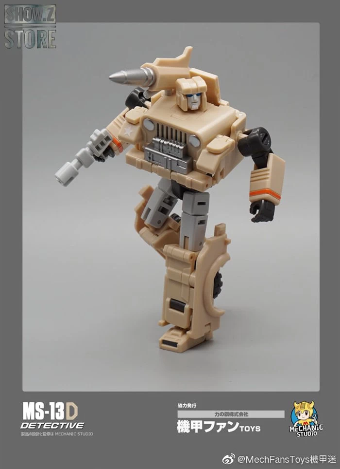 MechFansToys Mech Fans Toys MFT Mechanic Studio MS-13D MS13D Detective Hound Desert Version 9 MechFansToys Mech Fans Toys MFT Mechanic Studio MS-13D MS13D Detective Hound Desert Version - Image 7