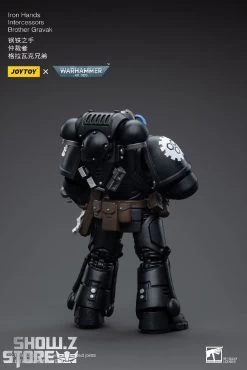 JoyToy Source 1/18 Warhammer 40K Iron Hands Intercessors Brother Gravak -Action Figure Shop b8dbda490d