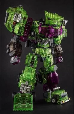 Generation Toy GT-01GS Gravity Builder Devastator Green Shadow Clear Vesion Set Of 6 -Action Figure Shop b92e33681f
