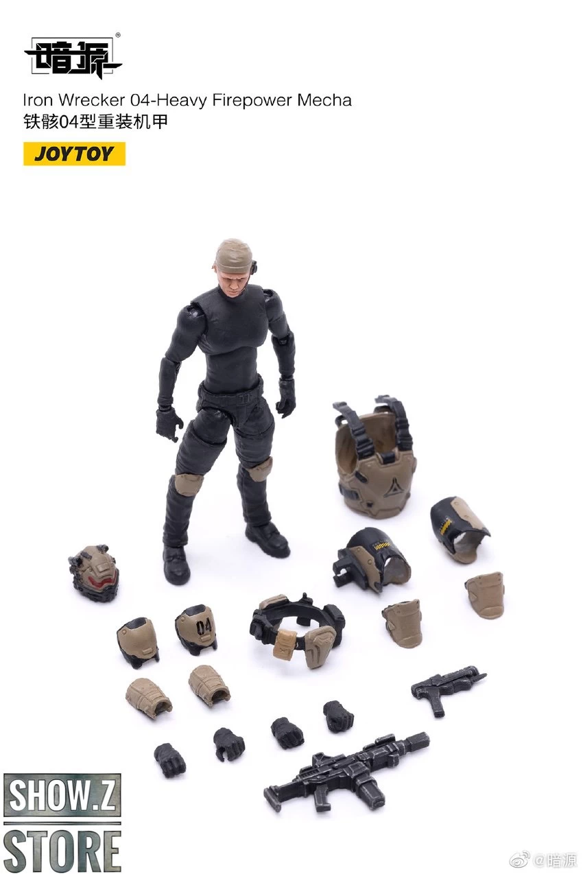 JoyToy Source 1/24 Iron Wrecker 04 Heavy Firepower Mecha W/ Pilot 16 JoyToy Source 1/24 Iron Wrecker 04 Heavy Firepower Mecha W/ Pilot - Image 14