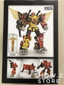 WeiJiang WJ Sky Soarer Headstrong Oversized Iron Rhino Combination Mode POTP Feral Rex Predaking 8 WeiJiang WJ Sky Soarer Headstrong Oversized Iron Rhino Combination Mode POTP Feral Rex Predaking -Action Figure Shop bc6779f8cc