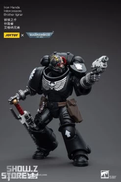 JoyToy Source 1/18 Warhammer 40K Iron Hands Intercessors Brother Ignar -Action Figure Shop bc94109126