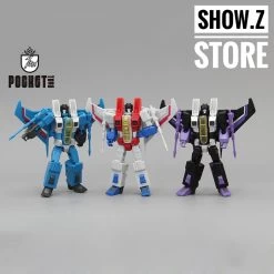 Pocket Toys PT01 PT02 PT03 Starscream Thundercracker Skywarp Coneheads Set Of 3