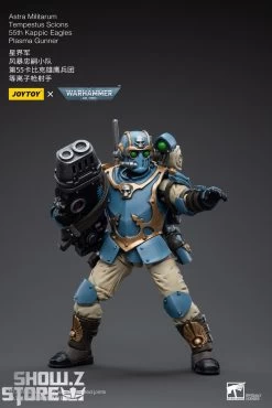 JoyToy Source 1/18 Warhammer 40K Astra Militarum Tempestus Scions Squad 55th Kappic Eagles Plasma Gunner -Action Figure Shop be846be273